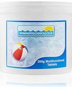 200g Multifunctional Chlorine Tablets - Swimming Pool Chemicals - 10kg