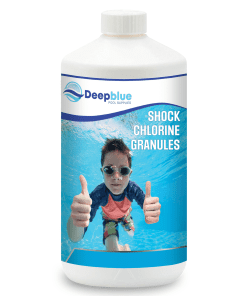 Deep Blue Pro Shock Chlorine Granules great for hot tubs and spas 1Kg
