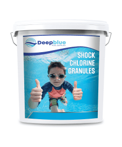 Deep Blue Pro Shock Chlorine Granules great for hot tubs and spas 2Kg