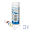 Deep Blue Pro - 10 Pack of 50 strips 4-Way Chlorine/Bromine Test Strips 500 Strips Bulk Trade Chlorine Bromine PH TA
