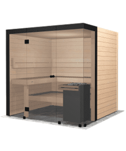 Harvia Block Saunas  HSSHB2020ALD | Block sauna cabin 2000 x 2000 x 2100