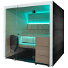Harvia Ventura Saunas  HSSHV2020 | Ventura sauna cabin 2000 x 2000 x 2100
