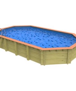Plastica Westminster Wooden Pool Package with Argonaut/Endurance Filtration & SwimMaster Counter Current & Invertemp Heat Pump With Patterned liner