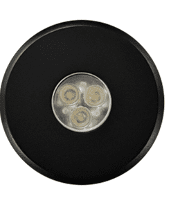 Certikin PU2 White LED Lights  PU2MLPW+B | Mini LED white 12v light - black fascia - concrete pools - 1.5" push fit c/w 20m cable