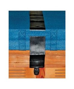 Heavy Duty Straps SCHS84BK | Spa cover to 84 inch heavy duty strap black