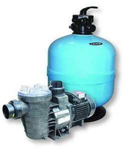 Certikin 30" Lacron Filter C/W Media & 1½Hp Aquaspeed Pump (ZZ2554)