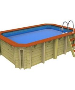 Plastica XStream Exercise with Braces Pool Kit plus Twin Precut out for