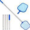 Deep Blue Pro Durable Shallow Water Leaf Net and 122cm long pole