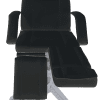 Certikin AFSTELLARBLK Affinity Stellar BeautyTattoo Chair Black