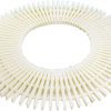 Deep Blue Multi-Turn Pool Surround Grating Pad - 25cm Bone Color PP Plastic