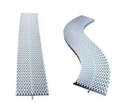 Deep Blue Eco Zigzag Pool Grating Pad - 20cm Strong PP Plastic