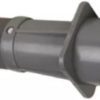 Deep Blue Wall Conduit Non-Threaded Fitting with Threaded Int. - 2 Inch ABS