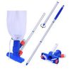Deep Blue Pro Flushing Pool Vacuum Cleaner head with 1.2m Pole