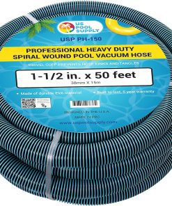 Deep Blue Pro 1.5-Inch Spiral Wound Vacuum Hose - 13m