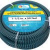 Deep Blue Pro 1.5-Inch Spiral Wound Vacuum Hose - 15m