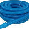 Deep Blue 2-Inch Dual-Color Swimming Pool Vacuum Hose - 15m Flexible Use