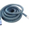 Deep Blue 2-Inch Professional Dual-Color Vacuum Hose - 10m Thickened Design