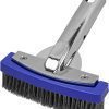 Deep Blue Pro 5-Inch Aluminum Back Steel Wire Brush
