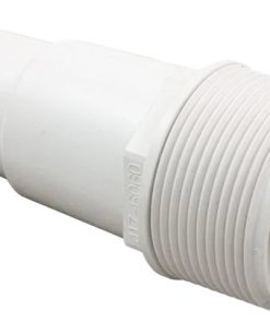 Deep Blue Pro 1.5-Inch Single-Headed Thread Connector for Pools