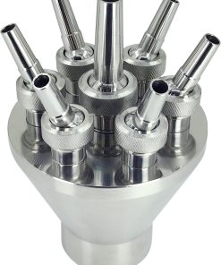 Deep Blue Straight Up Nozzle DN25 Stainless Steel 304 - Precise Stream Control