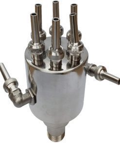 Deep Blue Special Rotating Flower Blue Nozzle DN65 - Stainless Steel 304, Large Scale Fountain Use