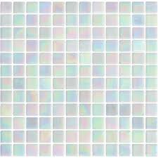 Deep Blue Crystal Mosaic Pearl Tiles - 48x48mm for Concrete Pools, 300x300mm Sheet