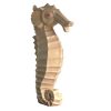 Deep Blue Hippocampus Large Fountain Statue Sprayer - 780x440x1440mm, 22kg